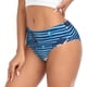 thumbnail image 2 of Fotbe Sharks on White Blue Striped Calzones Estampados para Mujer – Ropa Interior de Algodón, Cómoda, Suave y Elástica-XX-Large, 2 of 6