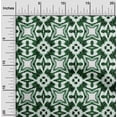 thumbnail image 2 of oneOone Cotton Poplin Forest Green Fabric Asian Shibori Craft Projects Decor Fabric Printed By The Yard 42 Inch Wide, 2 of 4