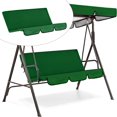 thumbnail image 1 of pitrice Garden Swing Seat Cover Patio Cushion Protection Chair Cushion Bench Covers Protector Guard Wrap Garden Dark Green, 1 of 8