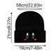 thumbnail image 4 of Anime Big Eyes Beanie Cute Cartoon Smiling Embroidery Knit Hat Unisex Couple Skull Hat Candy Color Lightweight Warm Ski Hats For Women & Men, 4 of 5