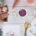 thumbnail image 6 of 3drose, Dragon Fly Insect on Verbena, Sammamish Washington - Us48 Dgu0128 - Darrell Gulin, 3 inch Snowflake Porcelain Ornament, 6 of 7