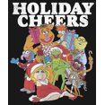 thumbnail image 2 of Girl's The Muppets Holiday Cheers  Graphic Tee Black X Large, 2 of 4