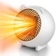 thumbnail image 1 of Calefactor de aire acondicionado, calefactor de 500 W, calefactor de ahorro de energía para el hogar y la oficina, calefactor de oficina de 5 segundos, calefactor eléctrico pequeño, 1 of 5