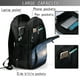 thumbnail image 4 of Balery The Galaxy Mochila con carga USB para hombre y mujer - Mochila impermeable y antirrobo para laptop con puerto USB para viajes, trabajo, 4 of 7