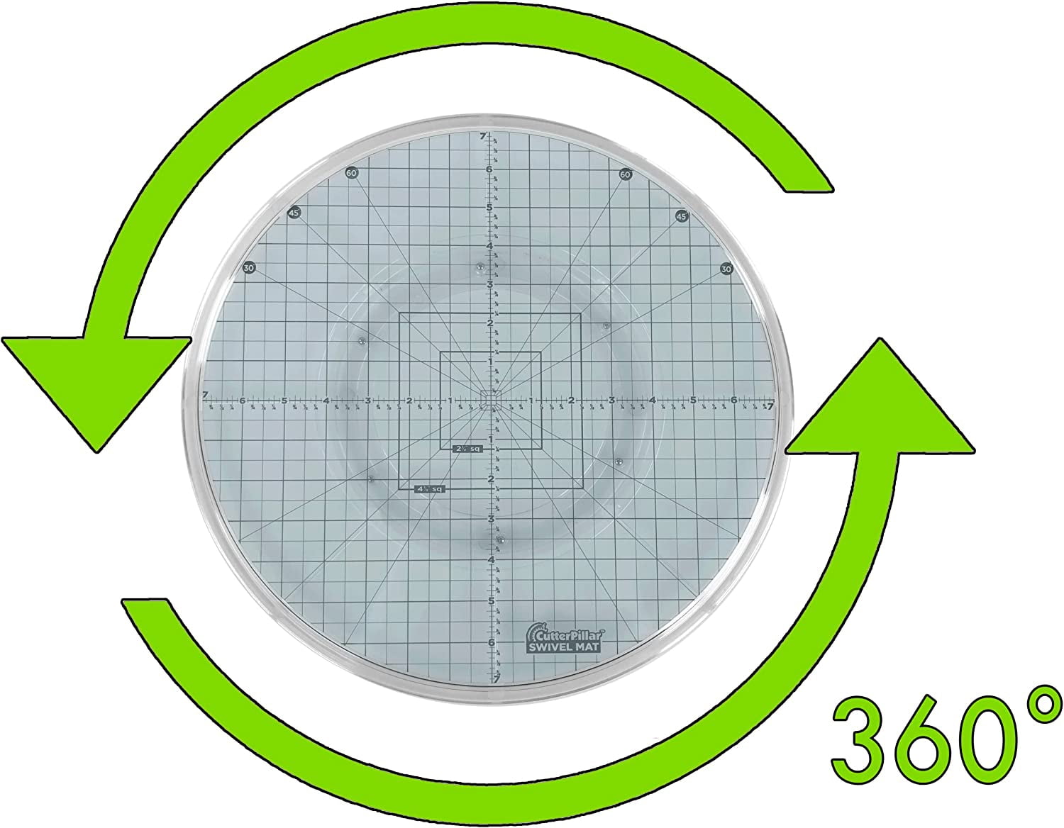Cutterpillar Swivel Rotating Cutting Mat