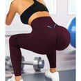 thumbnail image 4 of Women Scrunch Butt Lifting Leggings Workout Gym High Waisted Seamless Tummy Control Impact Booty Yoga Pants, 4 of 6