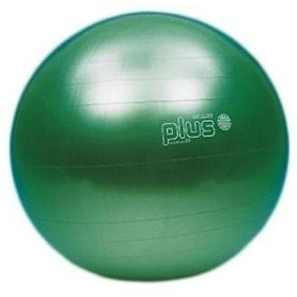 Gymnic Plus BurstResistant Exercise Ball, Green (75 cm)