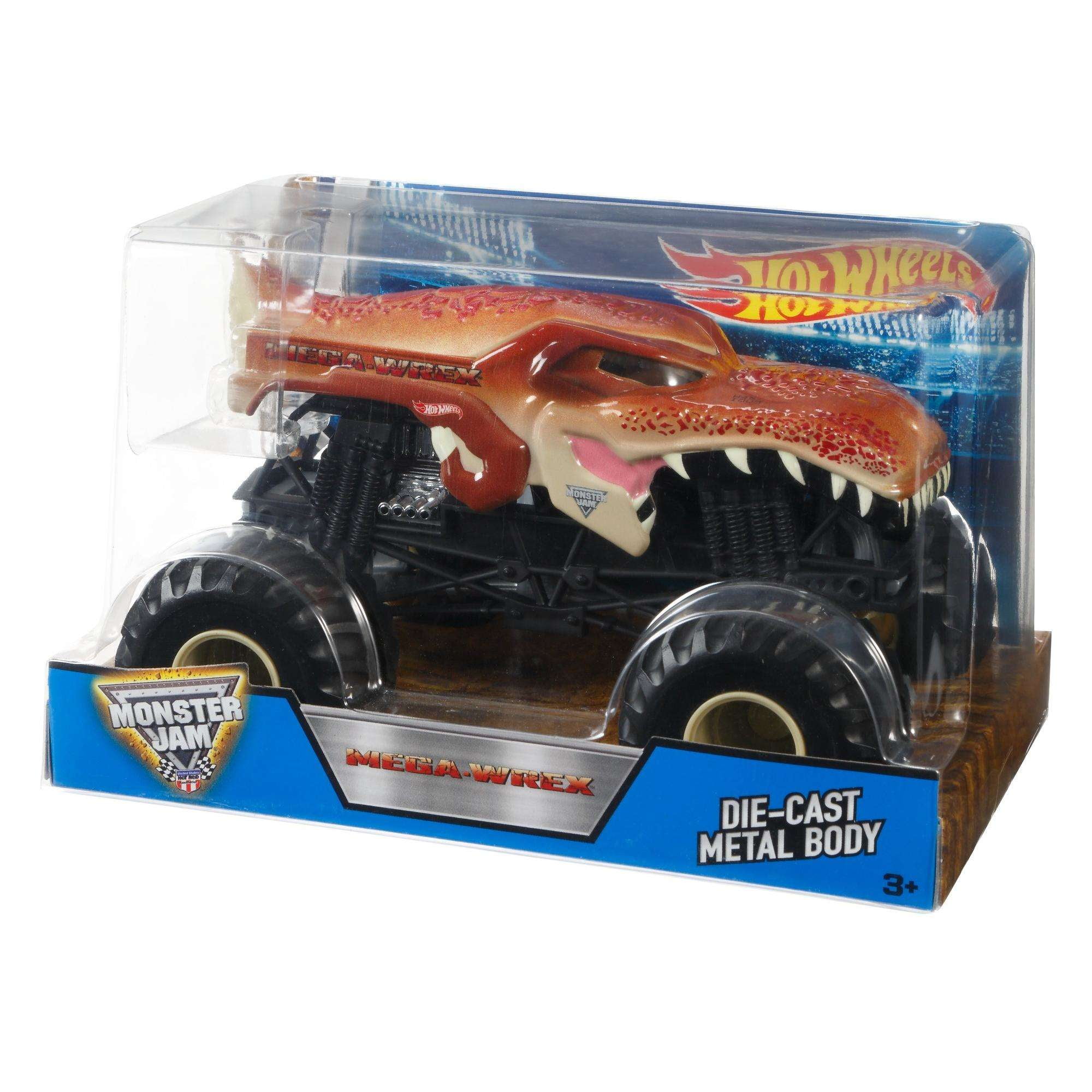 Hot Wheels Monster Trucks Mega Wrex MegaBloks Set — Adventure Hobbies & Toys