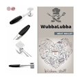 thumbnail image 3 of Mazo de doble cara para la excelencia culinaria, diseño ergonómico, ablandador de carne de metal con lado texturizado para ablandar, 3 of 5