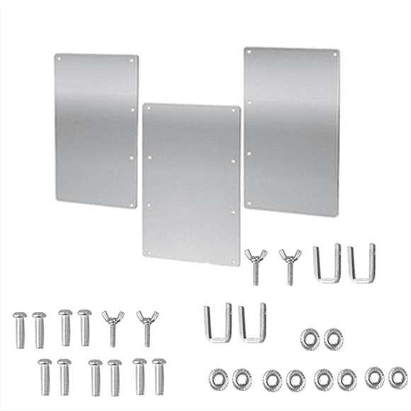 Patio Heater Reflector Shield, Heat Focusing Reflector for Round Natural Gas and Propane Patio Heaters Outdoor