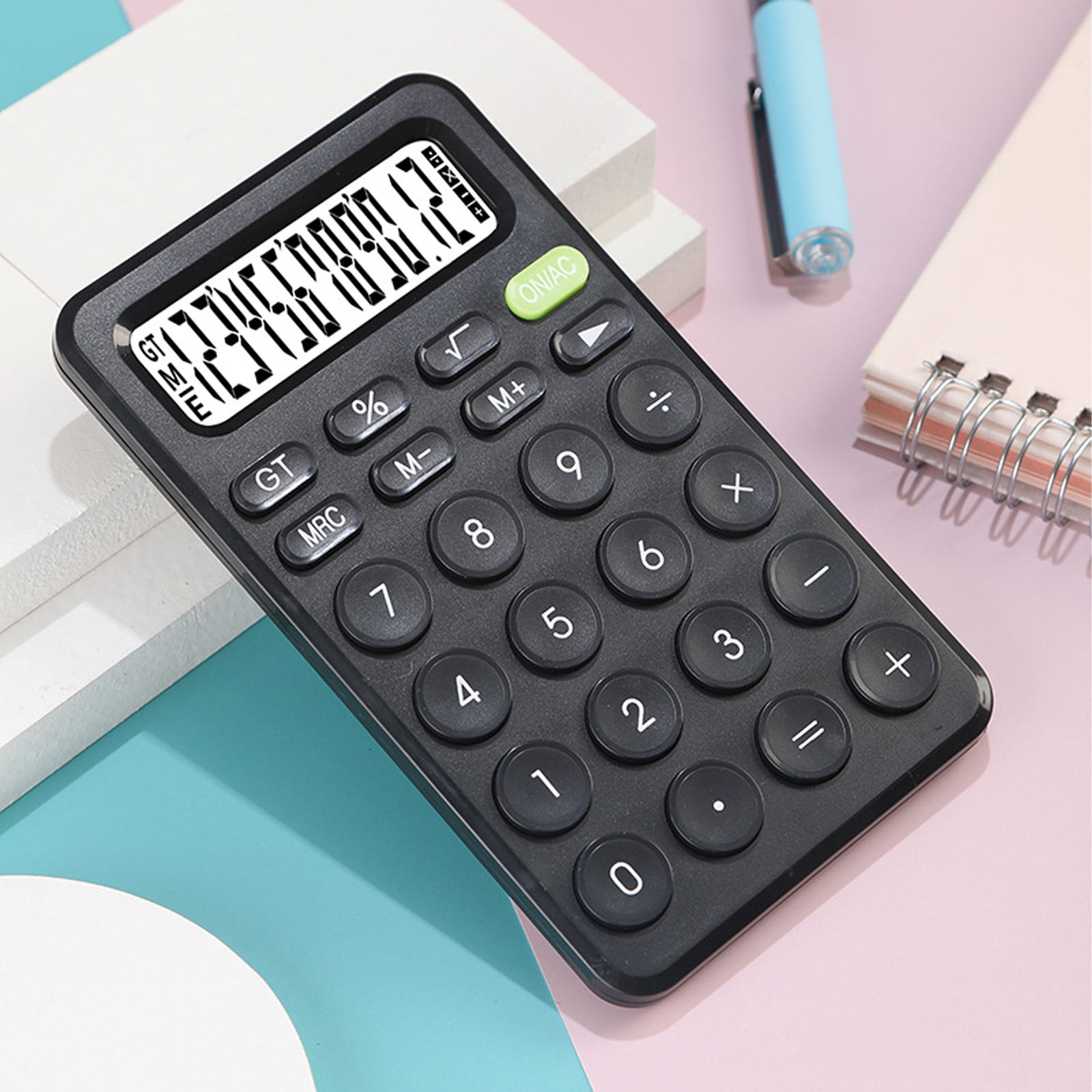 Kiplyki Wholesale Standard Calculator 8 Digit With Large LCD Display & Round Button Calculator For Home School - Walmart.com
