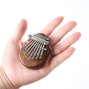 8 Key Kalimba Mini Portable Thumb Piano Finger Percussion Keyboard Pocket Musical Instrument Christmas Present Pendant