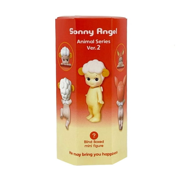2024 Sonny Angel Hippers Blind Box Lying Down Angel Series Anime Figures Toys - 1Pc Random Mini Figure - Hippers Animal Ver.2 Series