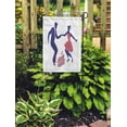 thumbnail image 2 of SIDONKU Girl Young Couple Wearing 50 Dancing Rock and Roll Rockabilly Garden Flag Decorative Flag House Banner 12x18 inch, 2 of 2