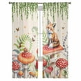 thumbnail image 2 of Semi Sheer Curtains 72 Inch Length 2 Panels Set, Sheer Kitchen Curtain Privacy Voile Window Curtain for Living Room Bedroom Rod Pocket Drapes, 2 of 7