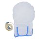 thumbnail image 5 of Vogacara Restraint Gloves Mitts Anti-Slip Fixed Mittens Wrist Wear the Protector Hand Care Disabled Training Grasping Hands around Belt Blanco 2piezas Vogacara CBP494939, 5 of 5