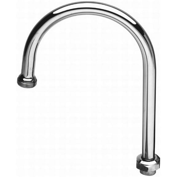 TS Brass 133X Swivel Gooseneck Spout, Chrome