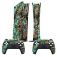 thumbnail image 2 of Green Butterfly PS5/PS5 Pro/PS5 Slim Digital Disc Skin Sticker For Console And Controller Skins, 2 of 7