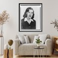 thumbnail image 4 of Historic Framed Print, [Rosalyn S. Yalow, head-and-shoulders portrait, facing front], 17-7/8" x 21-7/8", 4 of 9