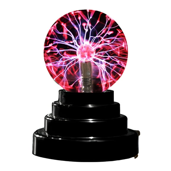 HIBIBUD Creative Lightning Ball Plasma Lamp Touch Sound Control Night Light Gift Decor