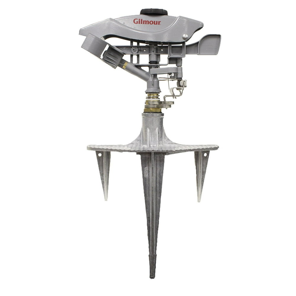 Gilmour 199LMSGP Large Metal Spike Impact Impulse Sprinkler Walmart