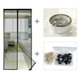 thumbnail image 5 of 36 in. x 96 in. Black Velcro Fiberglass Magnetic Screen Doors with Super Strong Encryption Magnets, 5 of 6