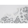thumbnail image 4 of AJIWYH Christmas Pajamas—Kid DIY Hand Painted Homewear Set Colouring Pajama Sets for Boy and Girl Can Play With and Wear—Personalized Toddler Girls Pajamas(2-3 Years), 4 of 8
