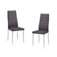 thumbnail image 1 of Best Master Furniture T245 Chaise de Salle à Manger Rembourrée, Gris, 1 of 3