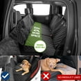 thumbnail image 3 of Ruff Liners Extensor de asiento trasero para perros con protección de puerta – Extensor de asiento de fondo duro resistente – Funda impermeable para asiento de coche para perros – Lavable a máquina co, 3 of 5