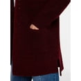 thumbnail image 5 of Time and Tru Women's Open Front Cardigan Sweater with Long Sleeves, Sizes XS-XXXL, 5 of 6