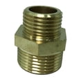 thumbnail image 3 of Conector de fontanería de adaptador de pezón apropiado de latón ño 4 puntos Zulema Adaptador de rosca de latón, 3 of 8