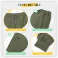 thumbnail image 4 of Niaahiaa Scrubs for Women Set Classic V-Neck Top and Yoga Jogger Pant Medical Nursing Uniform Scrubs Set Clearance, 4 of 7