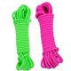 thumbnail image 2 of cuerdas de saltar para niños, juguetes para estudiantes, bandas elásticas para saltar, juguetes para exteriores, para la escuela (5 metros, verde y rosa), 2 of 5