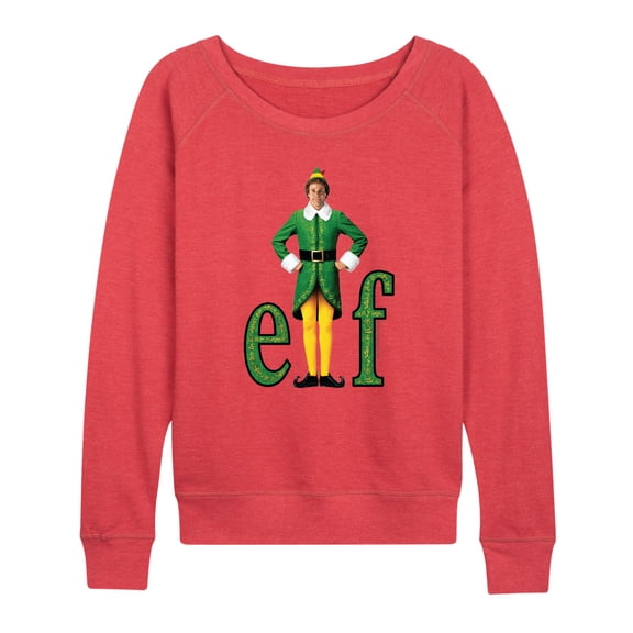 ELF - With Buddy - Women's Lightweight French Terry Pullover