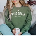 thumbnail image 3 of WISCONSIN Graphic Unisex Fleece Pullover, 3 of 5