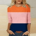 thumbnail image 2 of T-shirts d'Été pour Femmes Mode d'Été pour Femmes T-Shirt Ajusté à Nouer Col Rond Manches Courtes T-Shirts pour Femmes T-Shirts d'Été pour Femmes Mode T-Shirts d'Été pour Femmes, 2 of 8