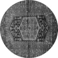 thumbnail image 1 of Ahgly Company Indoor Round Persian Gray Traditional Area Rugs, 8' Round, 1 of 1
