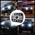 thumbnail image 2 of 1 Uds faro LED para coche 7in 500W cuadrado tipo H faro Super, 2 of 8
