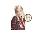 thumbnail image 4 of Dress Up America Blonde Pigtail Wig - Braided Wig for Woman - One Size Fits Most, 4 of 4