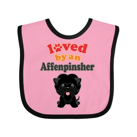 

Inktastic Affenpinscher Dog Gift Gift Baby Boy or Baby Girl Bib