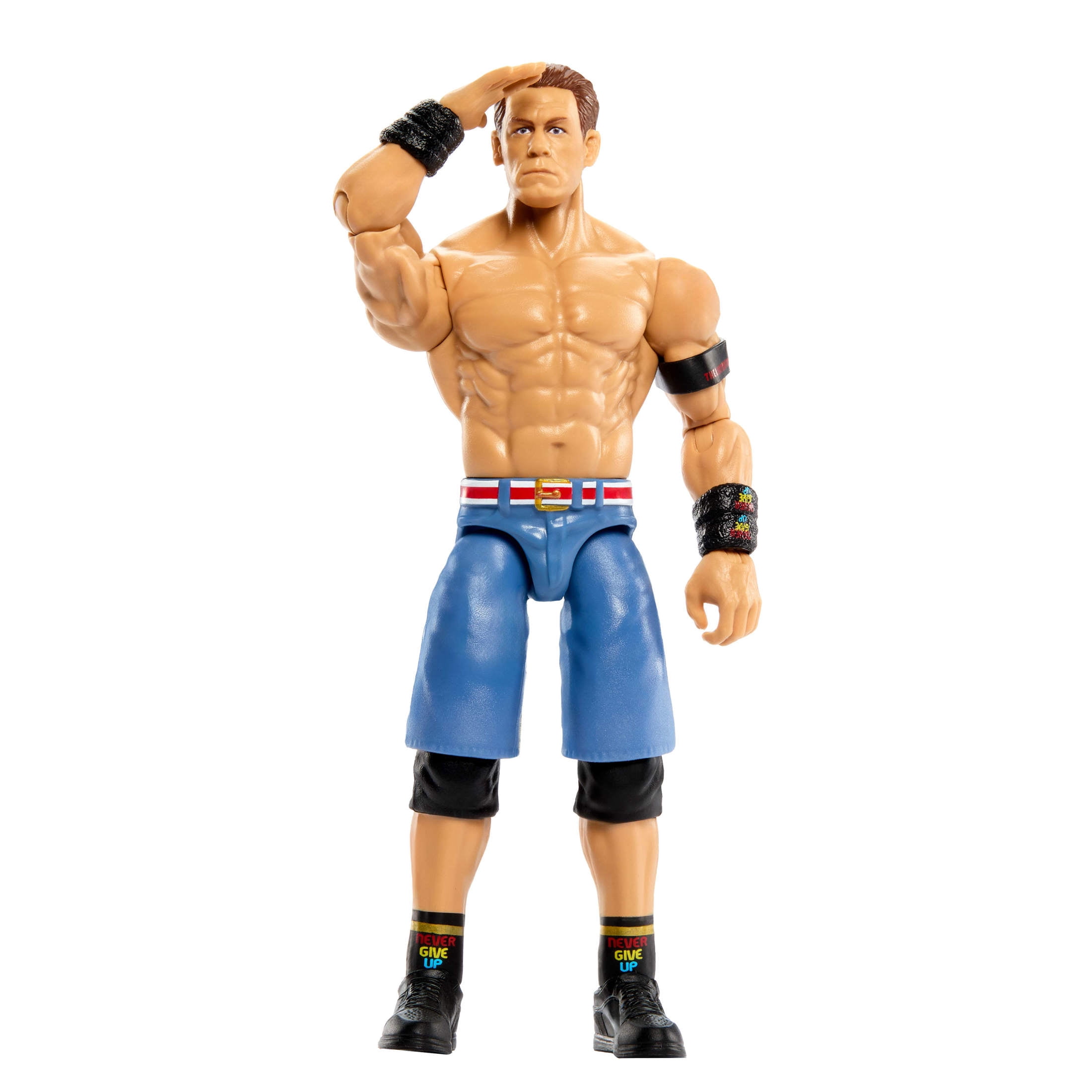 WWE John Cena Action Figure, Main Event Series #165, 6-inch Collectible with Articulation
