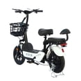 thumbnail image 3 of Bicicleta Eléctrica Urbana Moboss ZM300 Blanco 350W 25 km/h, 3 of 8