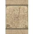 thumbnail image 1 of 24"x36" Gallery Poster, Driving map of Hartford connecticut 1884, 1 of 1