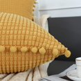 thumbnail image 3 of Throw Pillow Covers Decorative Soft Corduroy Square Pillowcase Cushion Cover for Couch Sofa Bedroom Living Room Outdoor 18x18 Inch Set of 2, 3 of 8