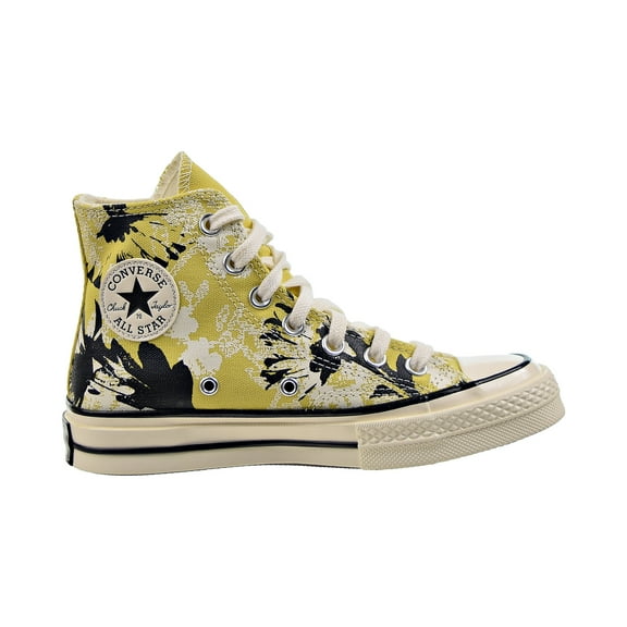 Converse Chuck 70 Hi "Hybrid Floral" Women's Shoes Saturn Gold-Black-Egret 571581c