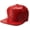Red, variant on EONQY Unisex Baseball Cap, Adjustable Hip-Hop Hat Pu Leather Baseball Cap for Men Women