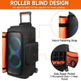 thumbnail image 3 of Funda de altavoz LEFOR·Z compatible con JBL PartyBox 320 negra, 3 of 7