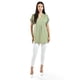 thumbnail image 5 of Blusa ligera de cuello V Roman Fashion / Juvenil, 0058 (Verde pistache) verde claro CH, 5 of 5