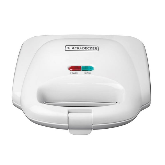 Sandwichera Black & Decker de Placas Profundas Blanca SM1000W