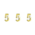 thumbnail image 4 of maskred House Numbers for Outside Simple Style Numerical Signs Sign Exquisite Number Mark Accessories Number Mark Marking Accessory Number 5 3PCS, 4 of 6